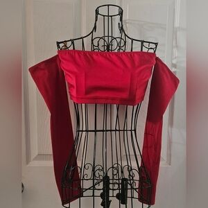 Bandeau Style Crop Top